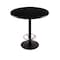 Holland Bar Stool Co 42" 214 Black Table 36" dia. Top, Foot Ring 214-2242BW36RFTRG - alternate 1